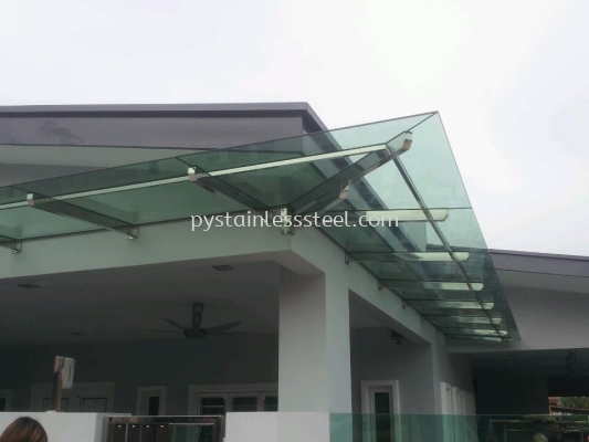 Stainless Steel with Glass Canopy