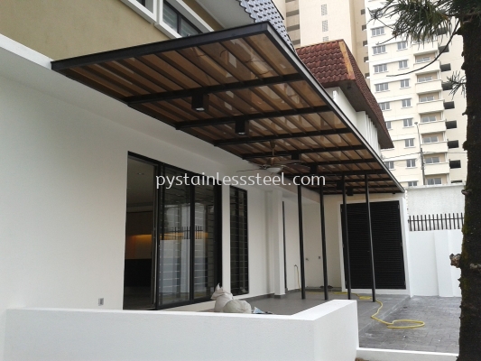 Mlid Steel with PC Naehoo Sheet Canopy