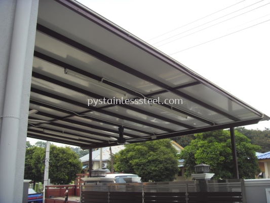 Mild Steel with Alumebond Canopy