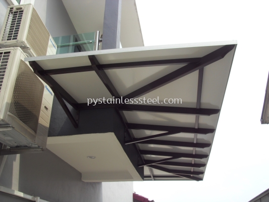 Mild Steel with Alumebond Canopy