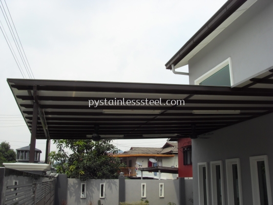 Mild Steel with Alumebond Canopy