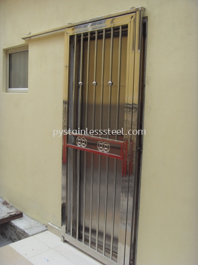 Stainless Steel Sliding Door