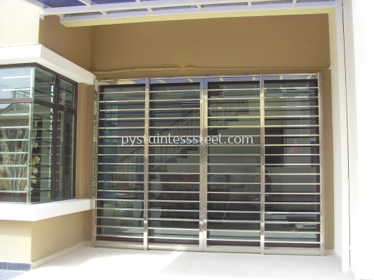 Stainless Steel Sliding Door