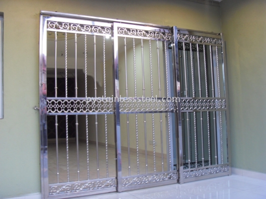 Stainless Steel Sliding Door