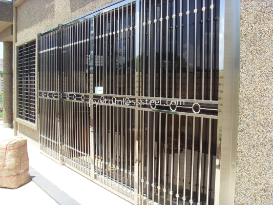 Stainless Steel Sliding Door