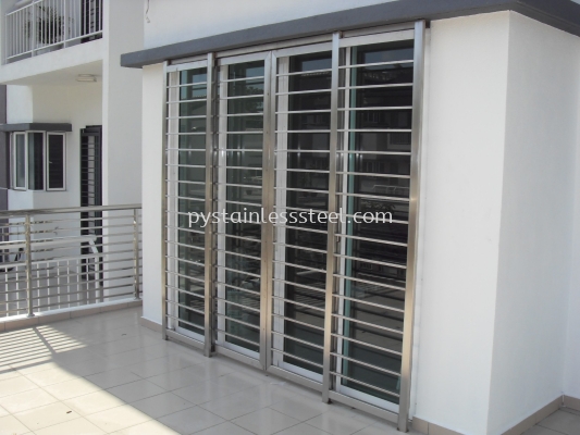 Stainless Steel Sliding Door