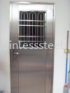 Stainless Steel Safety Door (2 in 1) Stainless Steel Safety Door