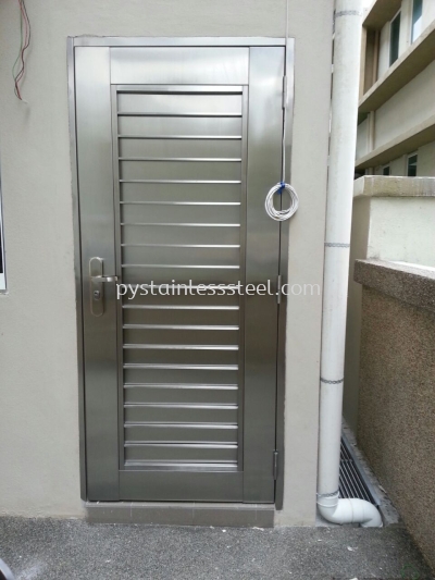 Stainless Steel Safety Door (2 in 1)