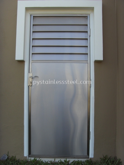 Stainless Steel Safety Door (2 in 1)