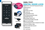 TC21 Smart Lock TC21 Smart Lock St Guchi Digital Door Lock Digital Door Lock