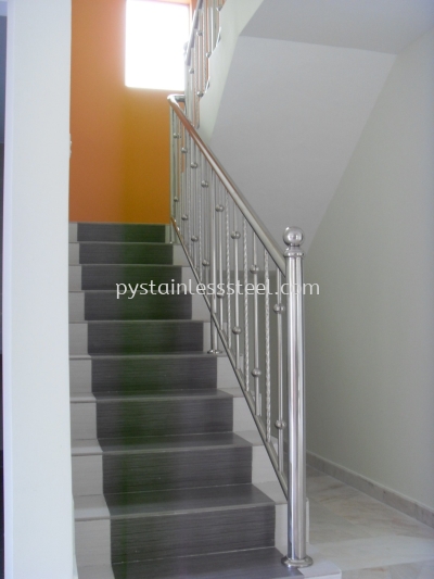 Stainless Steel Staircase Handrail