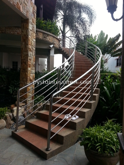 Stainless Steel Staircase Handrail