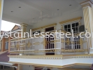 Stainless Steel Balcony Handrail  Stainless Steel Balcony Handrail  Stainless Steel Balcony Handrail 