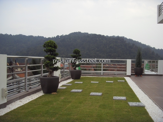 Stainless Steel Balcony Handrail 