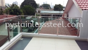 Stainless Steel Balcony Handrail With Glass Stainless Steel Balcony Handrail With Glass Stainless Steel Balcony Handrail 