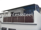 Stainless Steel Balcony Handrail With Aluminium Wood Stainless Steel Balcony Handrail With Aluminium Wood Stainless Steel Balcony Handrail 