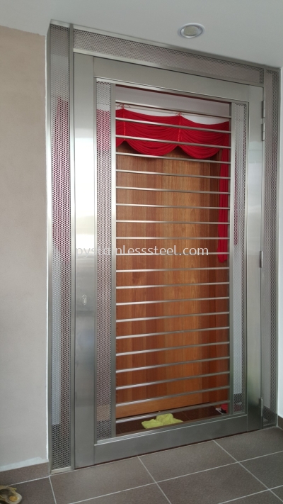 Stainless Steel Door Grille