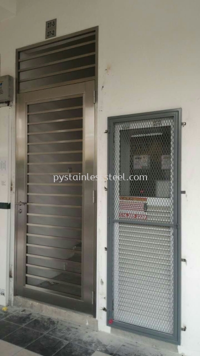 Stainless Steel Door Grille