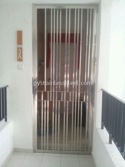 Stainless Steel Door Grille