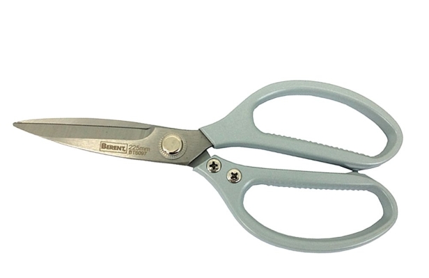 BERENT 225mm Aluminium Handle Heavy Duty Industry Scissors/ Shears - BT6097