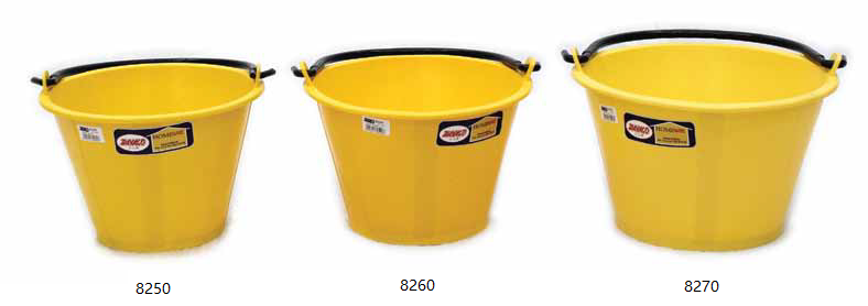 (8270) Quality Cement Bucket (XL) Hardware Plastic Series