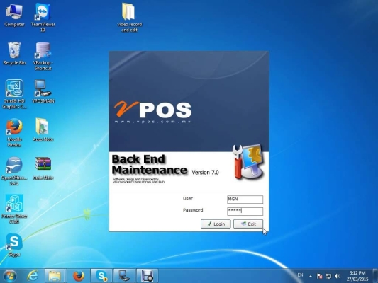 POS SYSTEM (POINT OF SALES VPOS)