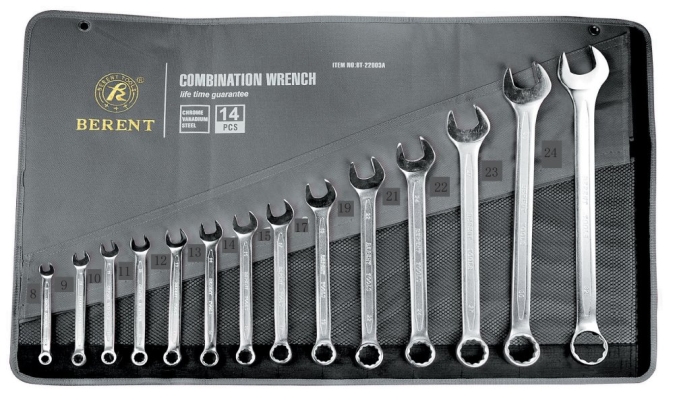 14pcs  Combination Wrench Set - BT 2124