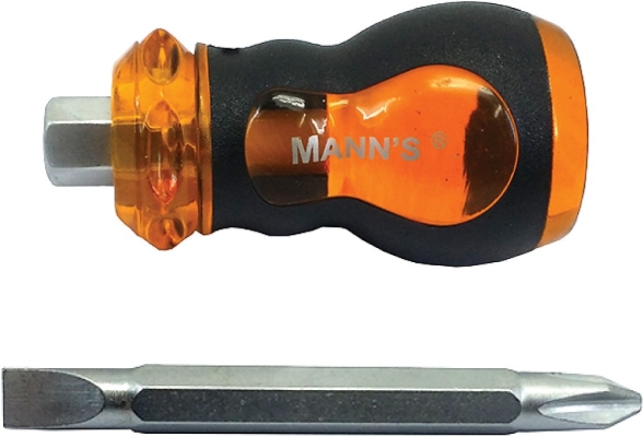 MANN'S 1.5"x6mm Two-Way Screwdriver (+/-) - 00722A