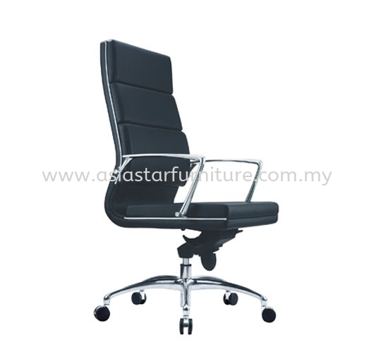 KENT HIGH BACK EXECUTIVE CHAIR | LEATHER OFFICE CHAIR SUNWAY DAMANSARA PJ 