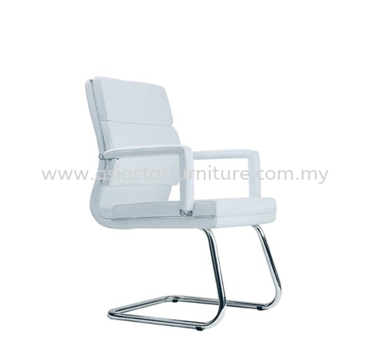 KENT VISITOR EXECUTIVE CHAIR | LEATHER OFFICE CHAIR MUTIARA DAMANSARA PJ