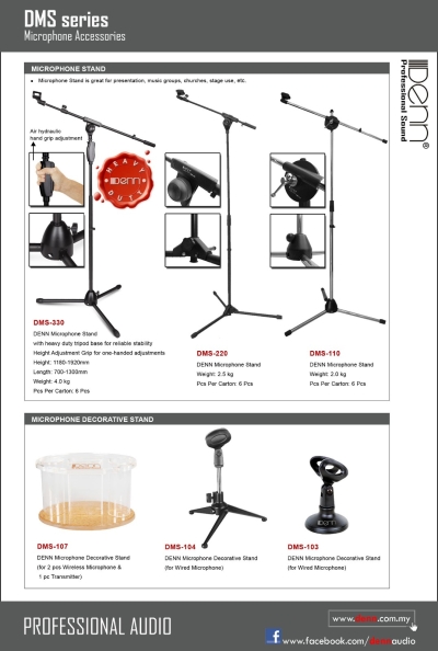 Mic Stands & Accessories