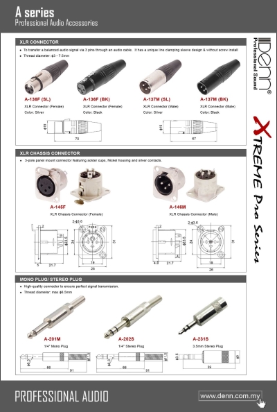 PA & Karaoke Plugs 