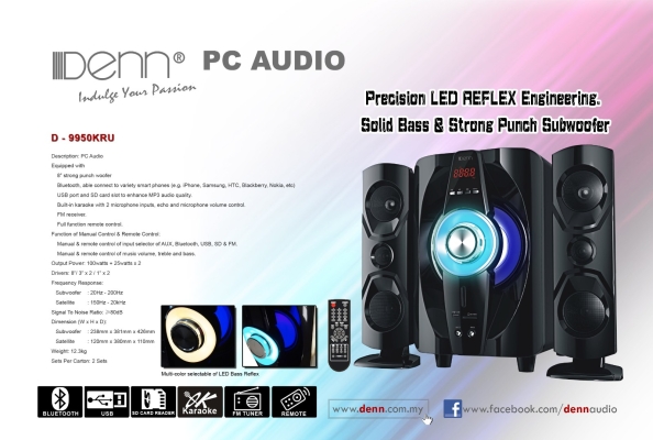 2.1 PC Audio (Bluetooth Series)