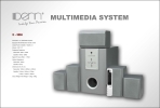 5.1 Multimedia System 5.1 Multimedia System PC Audio Multimedia System