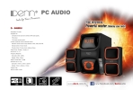 2.1 PC Audio 2.1 PC Audio PC Audio Multimedia System