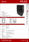 2 Way Full Range 2 Way Full Range Professional Audio (PA) System - XTREME PRO Series