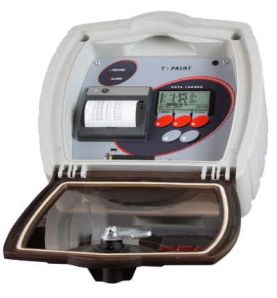 T-PRINT - temperature recorder for semi-trailer with wireless output