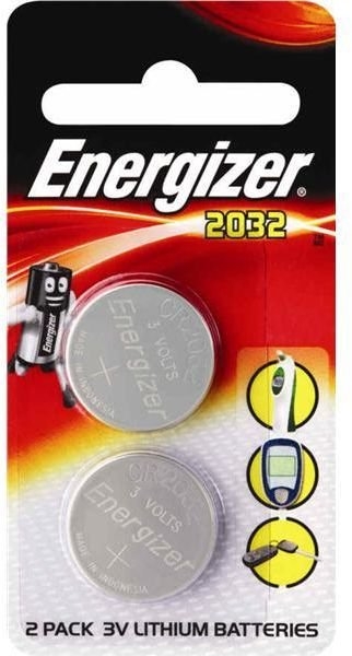 ENERGIZER, 3V LITHIUM CELL BATTERY, 2 PACK, SIZE CR2032 Batteries -  Non-Rechargeable Batteries Products Supplier, Suppliers, Supply, Supplies ~  Jit Sen Electronics Sdn Bhd