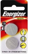 ENERGIZER, 3V LITHIUM CELL BATTERY, 2 PACK, SIZE CR2032 3 Volts Batteries - Non-Rechargeable Batteries Products