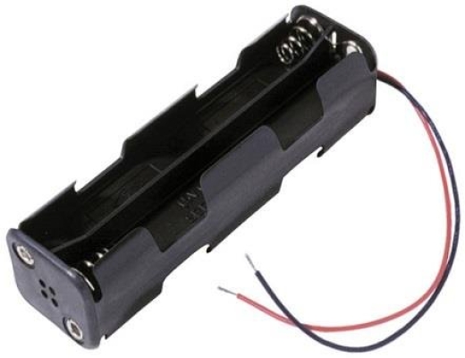 4 AA  BATTERY HOLDER, 4 BATTERIES