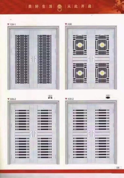 Stainless Steel Door Design