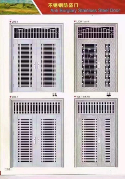 Stainless Steel Door Design