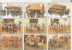  Kerusi Makan Teak Furniture