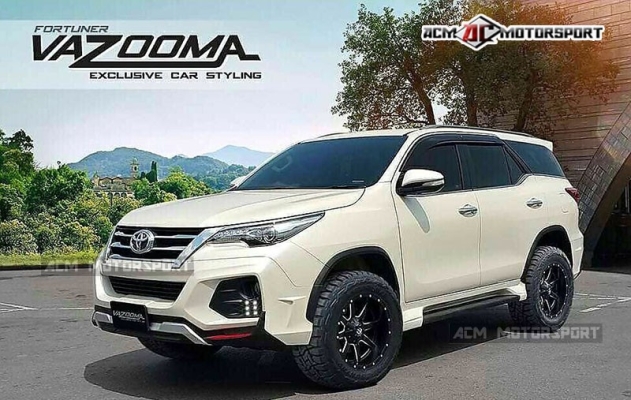 Fortuner 2017 vazooma X bodykit