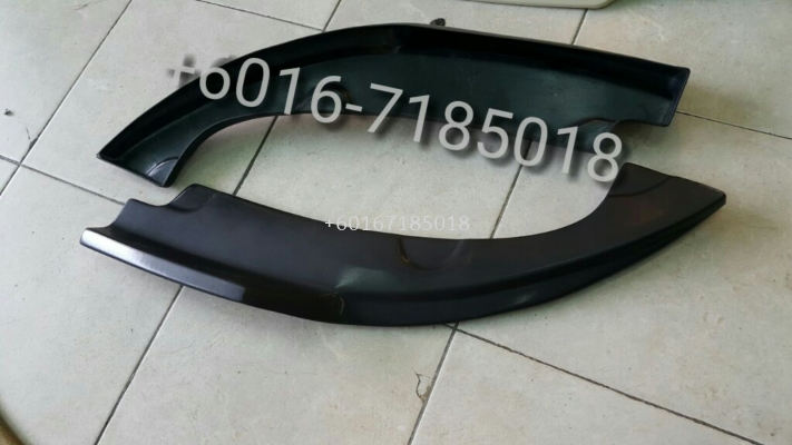 2016 2017 2018 Honda civic fc spoiler votex generator rear Diffuser 