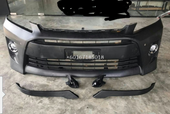 Toyota vellfire Bumper modelista pp new .