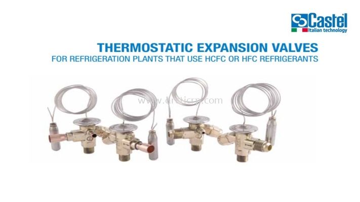 CASTEL THERMOSTATIC EXPANSION VALVE 