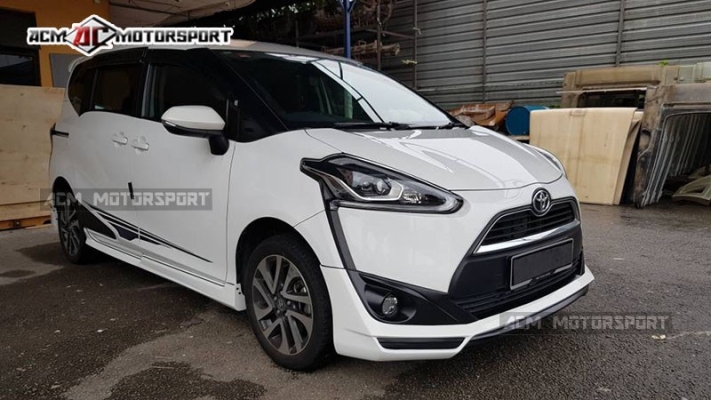 Toyota sienta trd design bodykit