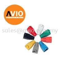 AVIO RBC5 Coloured Rubber Boots for Cat5e (10 Pcs)