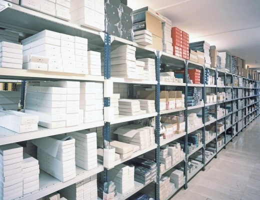 Slotted-Angle Shelving